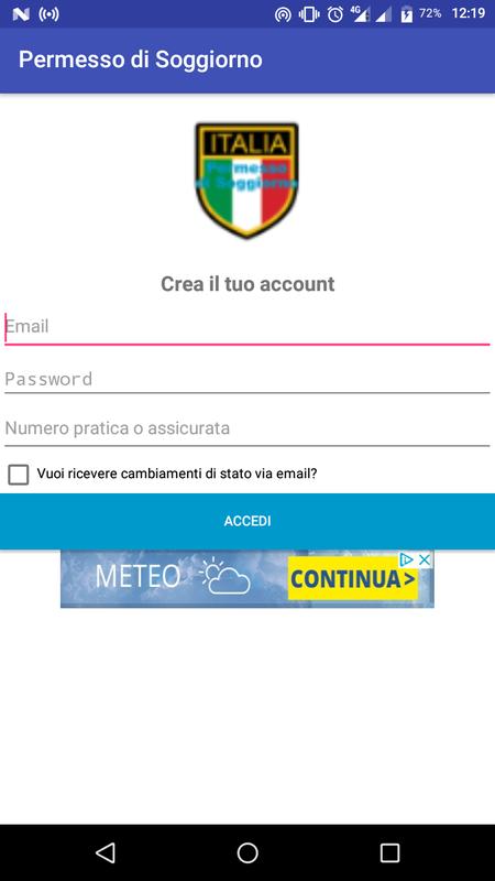Permesso di soggiorno for android apk download Numero pratica permesso di soggiorno