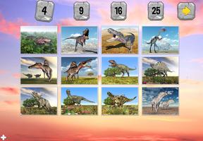 Dinosaur Puzzle Affiche