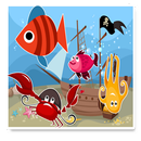 Fish Puzzles for Kids - Lite APK