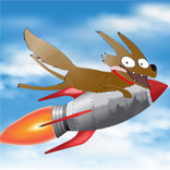 Crazy Rocket and Dog ( Tap and Run )
