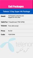 1 Schermata Latest Telenor All Packages Free