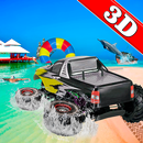 Beach पानी सर्फर छोटी गाड़ी racing APK