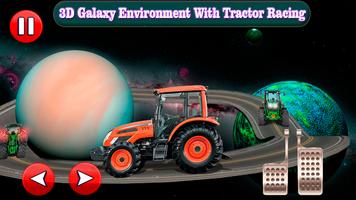 Galaxy Tracteur Légende - 3d Cosmique Conquête Sci Affiche