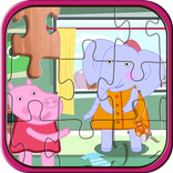 Pepa and pig Jigsaw Puzzle game new