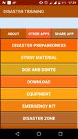 Disaster Training پوسٹر