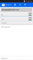 برنامه‌نما Email for Hotmail n Outlook عکس از صفحه