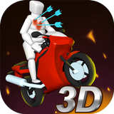 Stickman Turbo Dismounting 3D icon