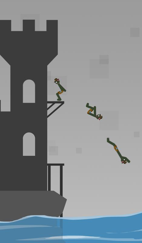 Stickman Diving Stickman Diving