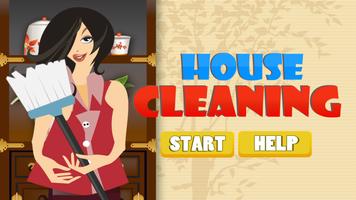 Cleaning Houses Games Affiche