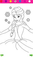 Frozen Princess Coloring ảnh chụp màn hình 1