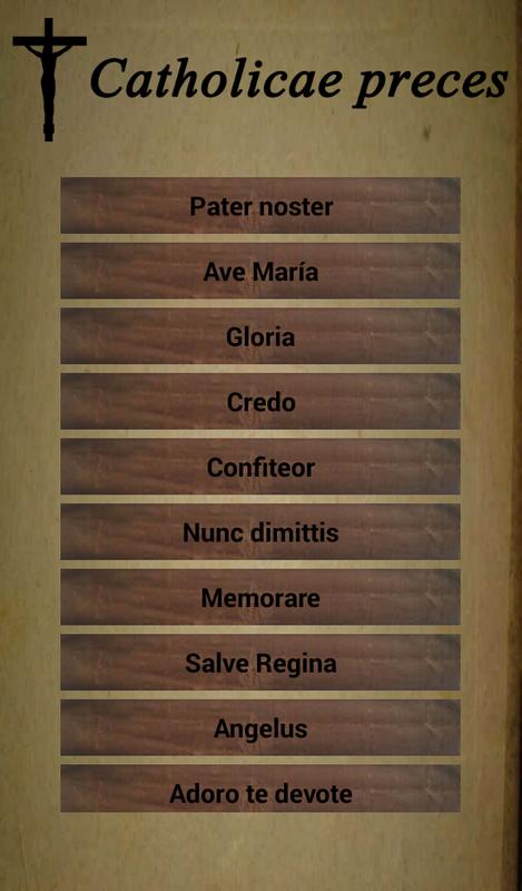 Oraciones católicas en latín for Android - APK Download