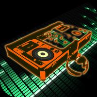 DJ Mixing Plakat
