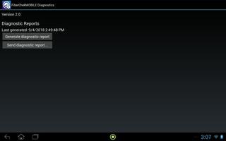 FiberChekMOBILE Diagnostics capture d'écran 3