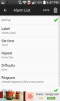 Alarm List স্ক্রিনশট 2