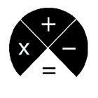 Black Material Calculator OLED icon