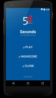 54 Seconds - TapTheRightNumber الملصق