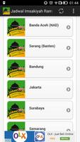 Jadwal Imsakiyah Ramadhan 2016 Screenshot 1