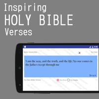 Holy Bible Verses Box Affiche