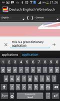 German English Dictionary Free capture d'écran 1