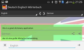 German English Dictionary Free imagem de tela 2