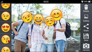 برنامه‌نما Emoji Collage عکس از صفحه
