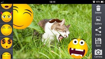 برنامه‌نما Emoji Collage عکس از صفحه