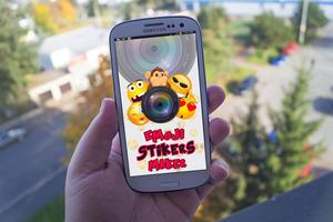 Emoji Stikers Maker الملصق