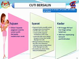 Buku Perintah Am Bab C - Cuti 스크린샷 3