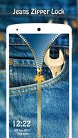 Jeans Zipper Lock Screen screenshot 2
