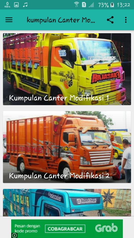  Game  Modifikasi Truk  Canter 