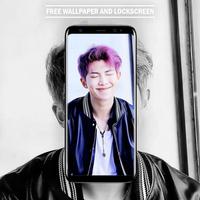 BTS Rap Monster Wallpaper HD for KPOP Fans скриншот 1