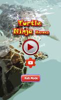 Poster Turtle Ninja heroes