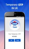 برنامه‌نما Temp SMS - Disposable OTP ( UK ) عکس از صفحه