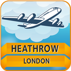 Flights Status Live - Heathrow Airport London Zeichen
