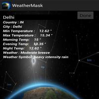 WeatherMask capture d'écran 1