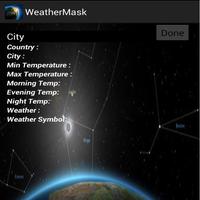 برنامه‌نما WeatherMask عکس از صفحه