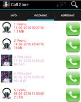 برنامه‌نما Call Store عکس از صفحه