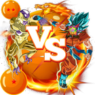 Frieza Gold VS Goku saiyan blue icône