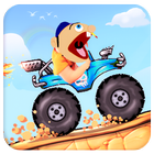 Jeffy Puppet Racing Climb Car-icoon