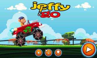 Jeffy Puppet Racing SML Plakat