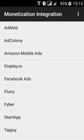 Monetization Integration Plakat