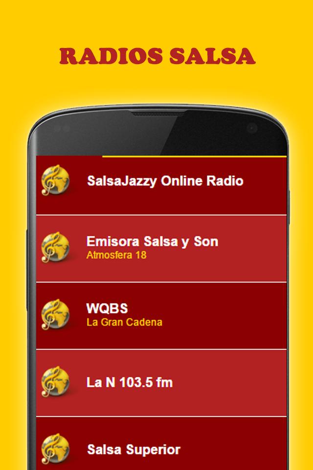Música Salsa Gratis Radios Android के लिए APK डाउनलोड करें