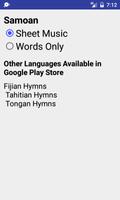 Samoan Hymns ảnh chụp màn hình 2