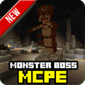 Lava Monster Boss mod MCPE