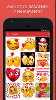 Emoticones de Amor plakat