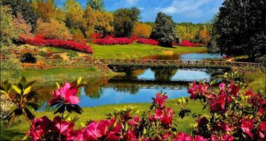 Park Wallpapers: Garden Pictures, Famous Garden Plakat