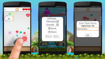 Jelly Smasher 2D screenshot 1