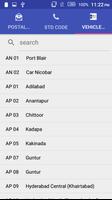 Pincode, Vehicle, STD Finder screenshot 2