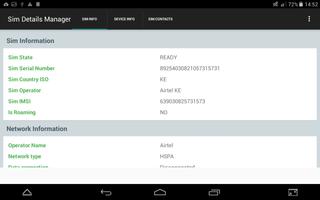 Sim Details Manager syot layar 3