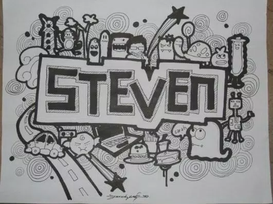 Cool doodle art name drawing APK for Android Download